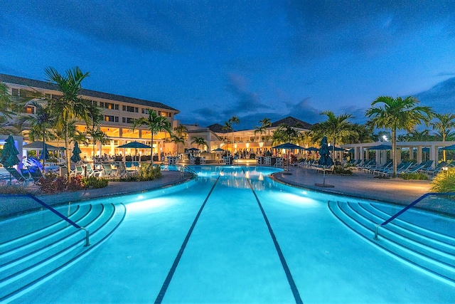 view of swimming pool