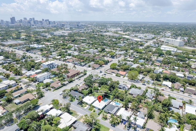 drone / aerial view