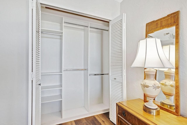 view of closet