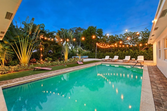 8045 W Lake Dr, Lake Clarke Shores, FL 33406 - view of pool with a patio area