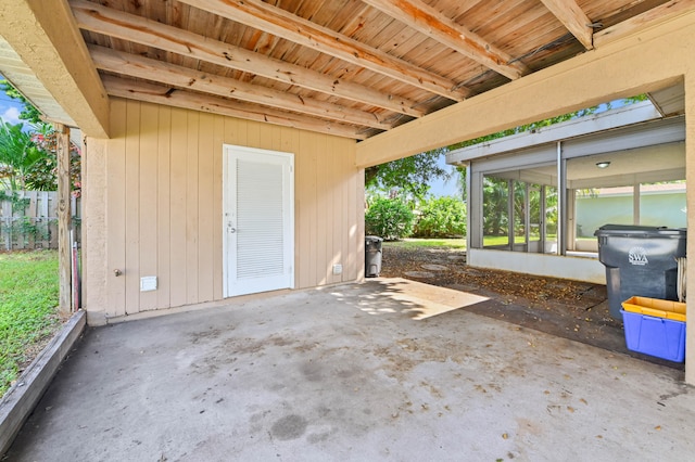 view of patio / terrace