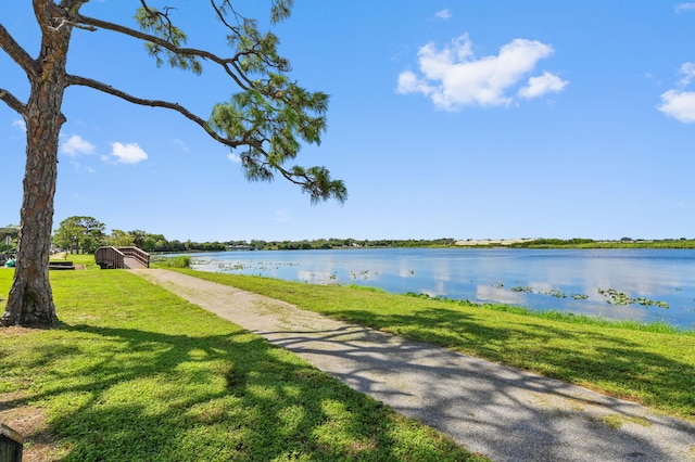 property view of water