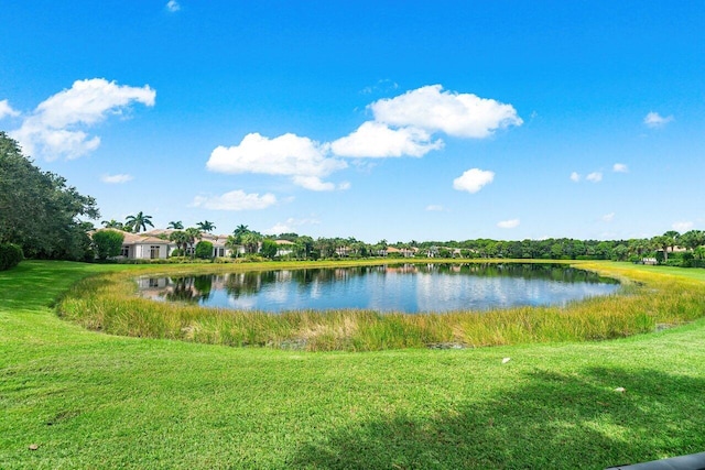 property view of water