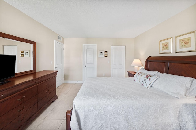 view of tiled bedroom