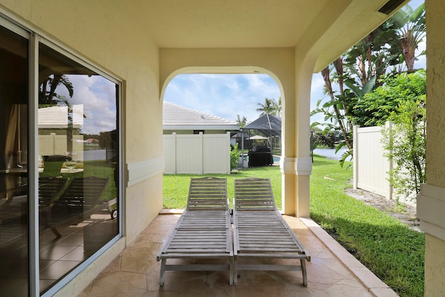 view of patio