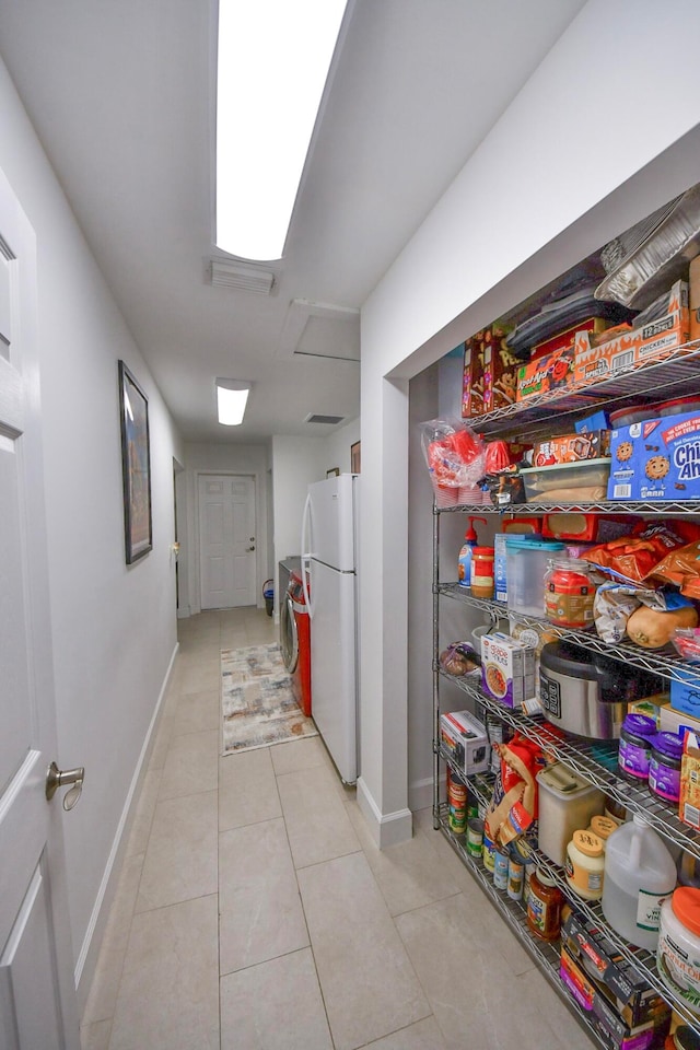 view of pantry