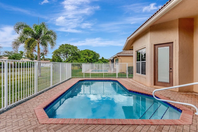 view of pool