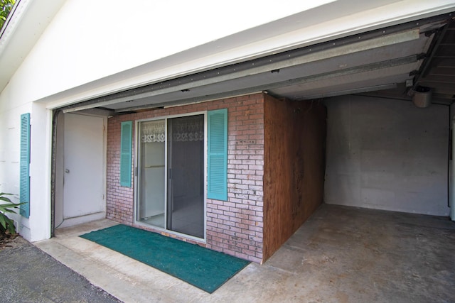 view of entrance to property