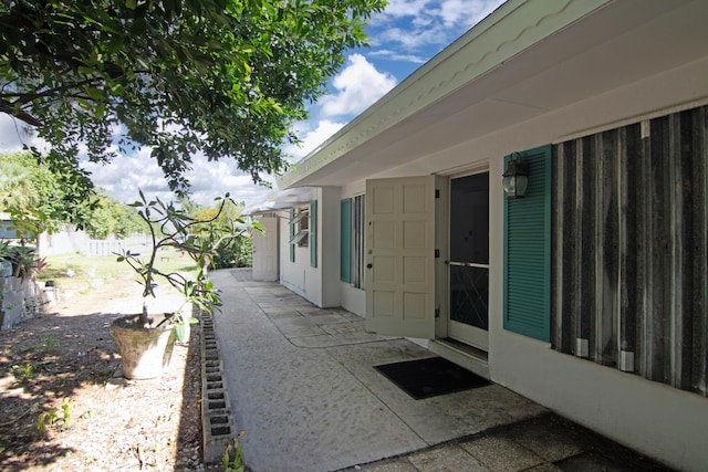 view of patio