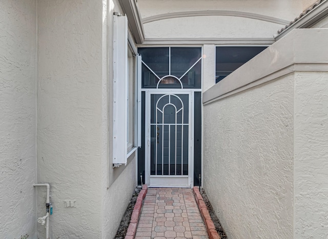 view of property entrance