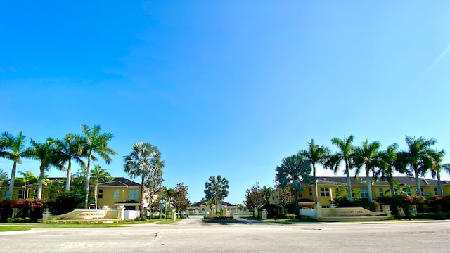 view of road