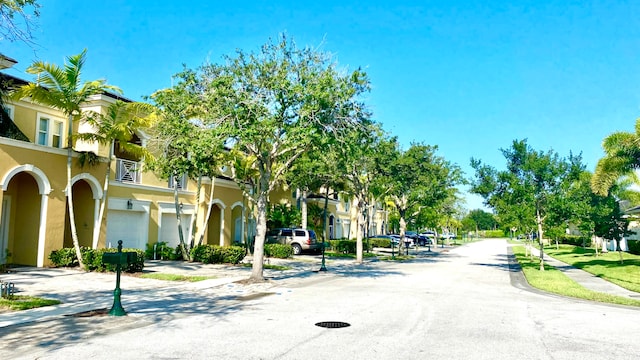 view of road