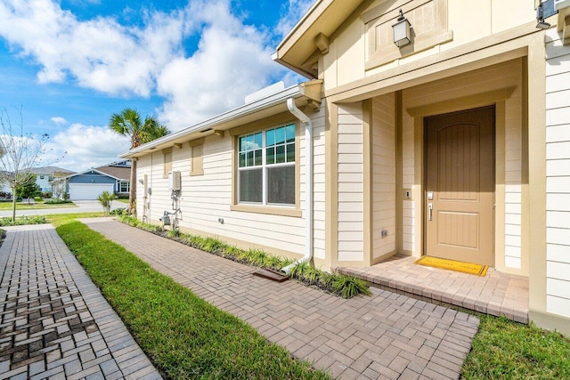 view of entrance to property