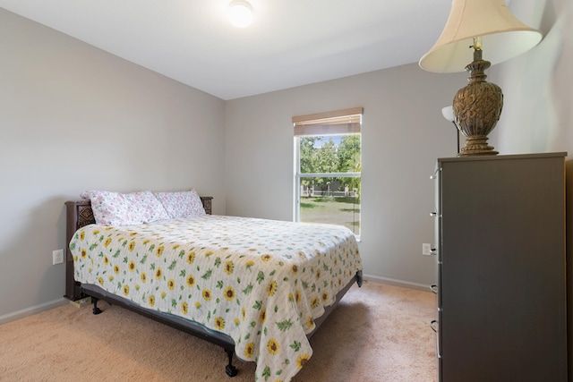 bedroom featuring carpet flooring