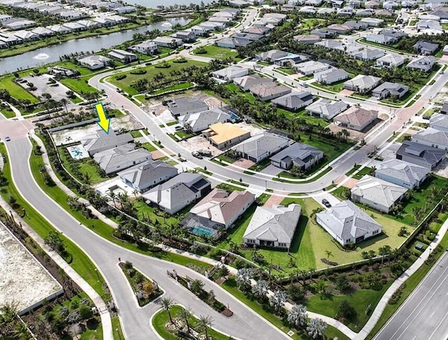 10706 Stellar Cir Stellar, Stellar, Palm Beach Gardens, FL 33412 - aerial view of property and surrounding area featuring nearby suburban area and a nearby body of water