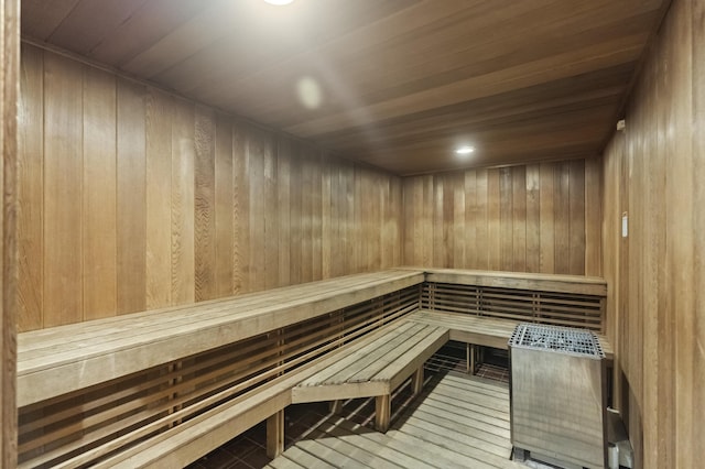 view of sauna / steam room