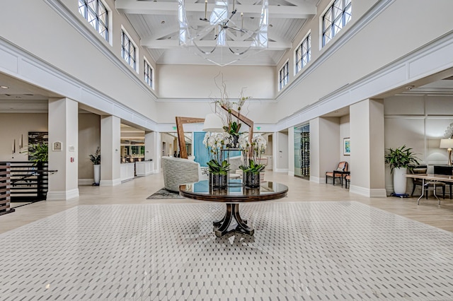 view of building lobby