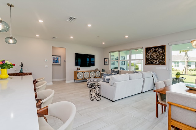 view of living room