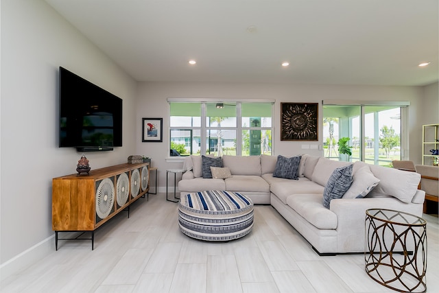 view of living room