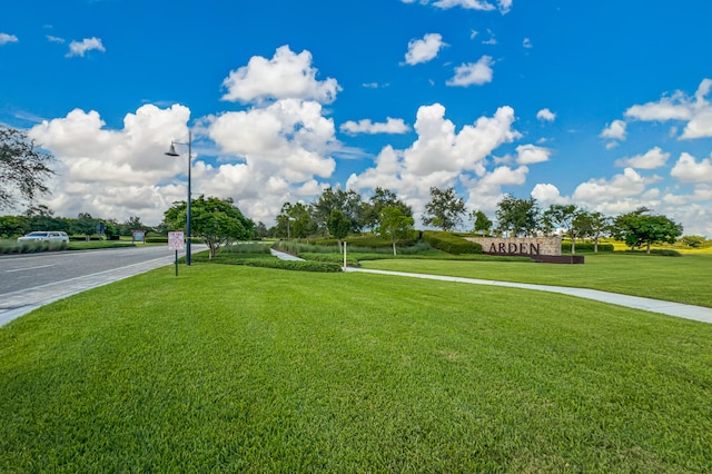 exterior space featuring a lawn