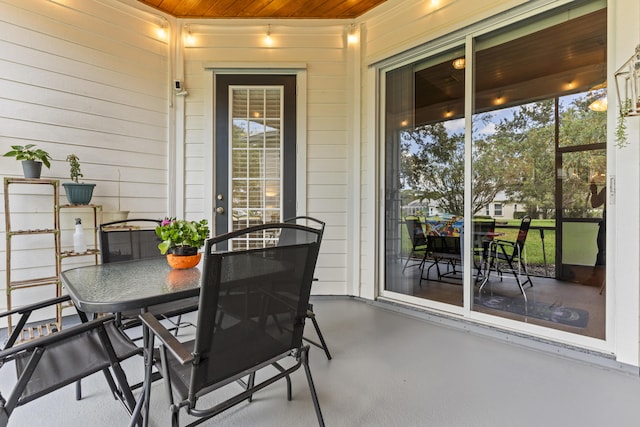 view of patio / terrace