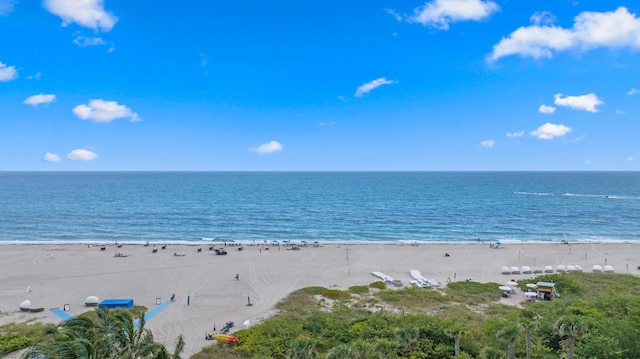 3100 N Ocean Dr Unit H-1508, Singer Island, FL 33404 - water view with local beach