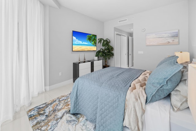 3100 N Ocean Dr Unit H-1508, Singer Island, FL 33404 - bedroom featuring tile patterned flooring
