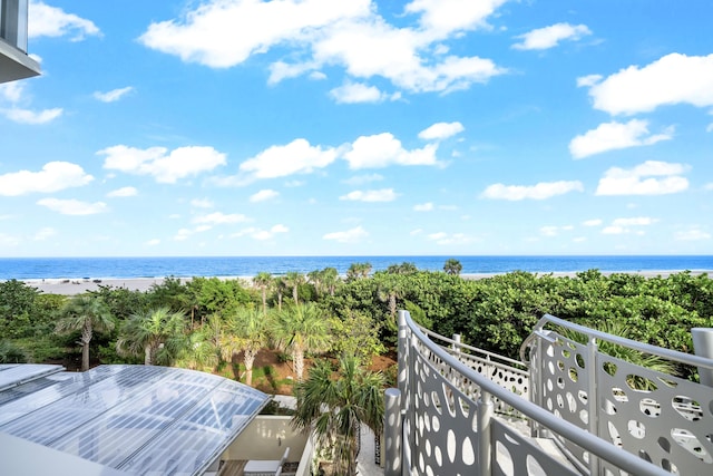 3100 N Ocean Dr Unit H-1508, Singer Island, FL 33404 - water view featuring nearby beach