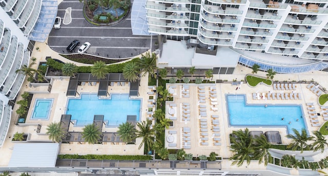 3100 N Ocean Dr Unit H-1508, Singer Island, FL 33404 - drone / aerial view of a pool area