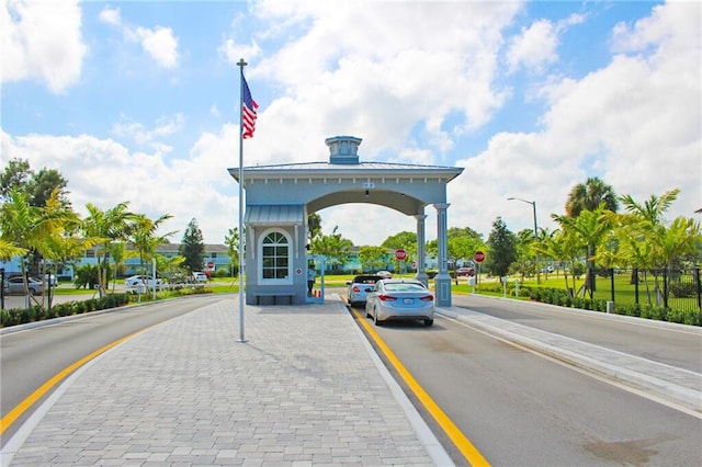 view of road