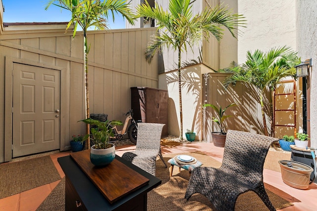 view of patio / terrace