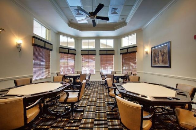 interior space with visible vents