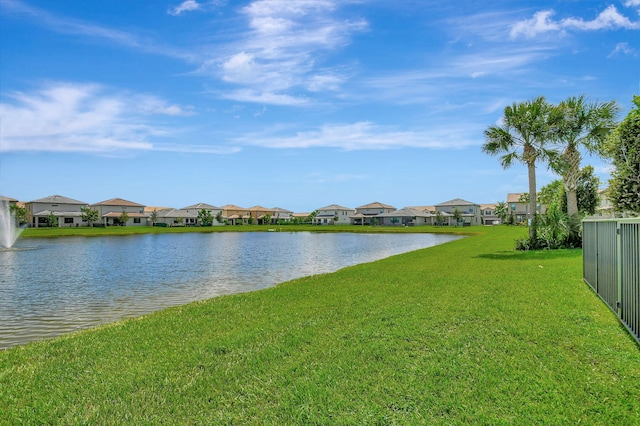 property view of water