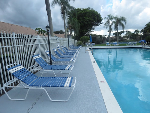 view of swimming pool