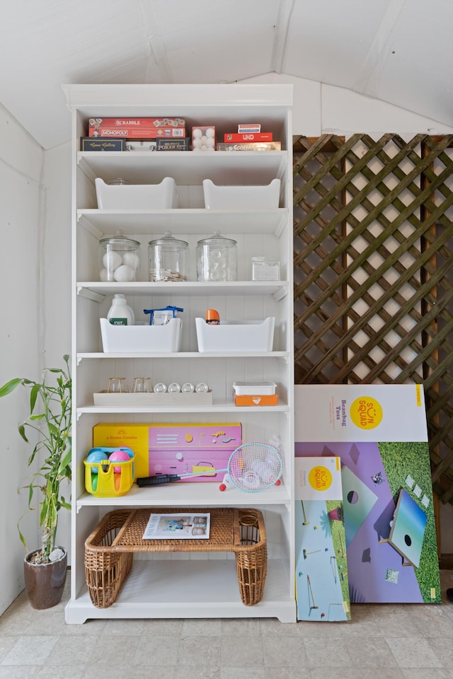 view of pantry