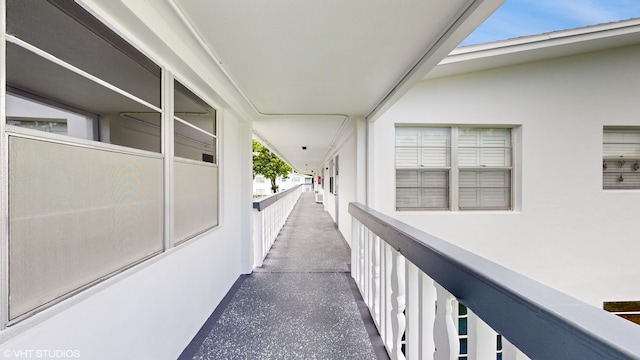 view of hallway