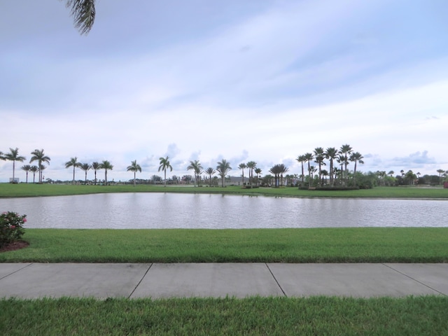 view of water feature