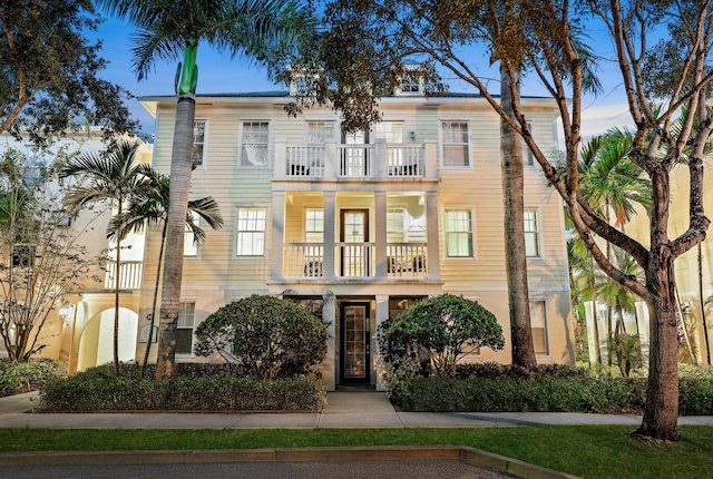 225 Murcia Dr Unit 201, Jupiter, FL 33458 - view of front of home with a balcony