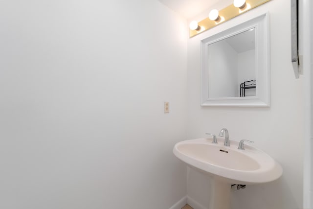 bathroom with sink