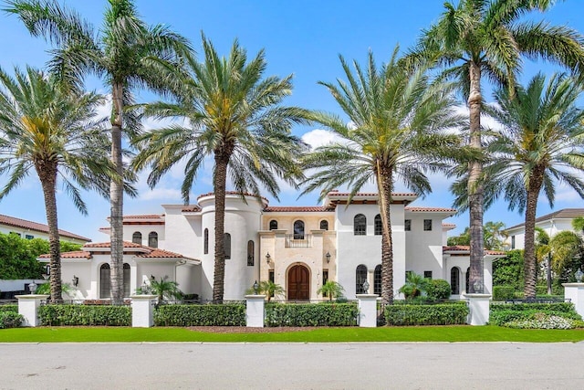 view of mediterranean / spanish home