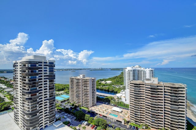 4000 N Ocean Dr Unit 2401, Singer Island, FL 33404 - view of urban area featuring a nearby body of water and apartment complex