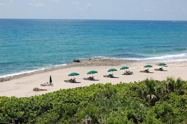 4000 N Ocean Dr Unit 2401, Singer Island, FL 33404 - water view featuring local beach