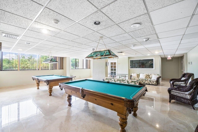 5600 N Flagler Dr Unit 505, West Palm Beach, FL 33407 - recreation room featuring billiards