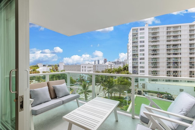 1000 W Ave Unit 502, Miami Beach, FL 33139 - balcony featuring a view of city