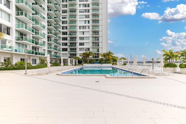 1000 W Ave Unit 502, Miami Beach, FL 33139 - community pool featuring a patio area