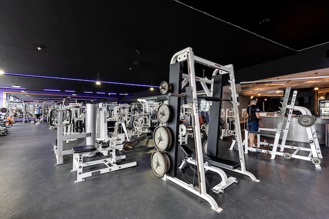 1000 W Ave Unit 502, Miami Beach, FL 33139 - view of exercise room
