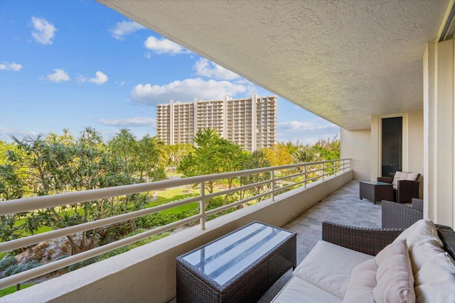 4101 N Ocean Blvd Unit D-308, Boca Raton, FL 33431 - balcony featuring an outdoor living space