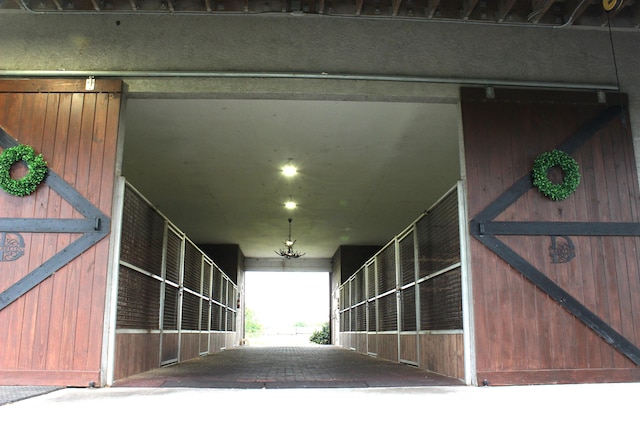 view of stable