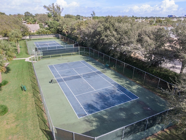 view of sport court