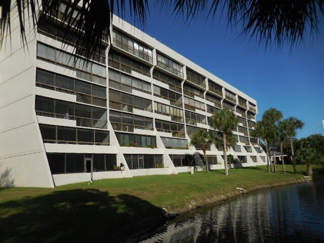 view of property featuring a water view